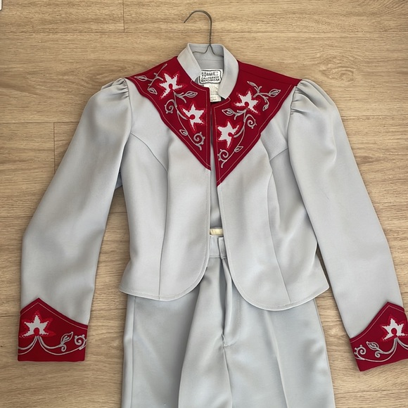 RARE DEADSTOCK 70’s blazer and pant suit set - Picture 2 of 3